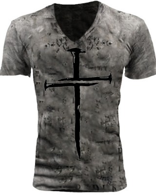 Men's casual short sleeve tops HE1307-01-01