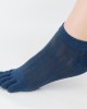 Men Women Breathable Wicking Short Ankle Sock Outdoor Sports Deodorant Five  Finger Socks